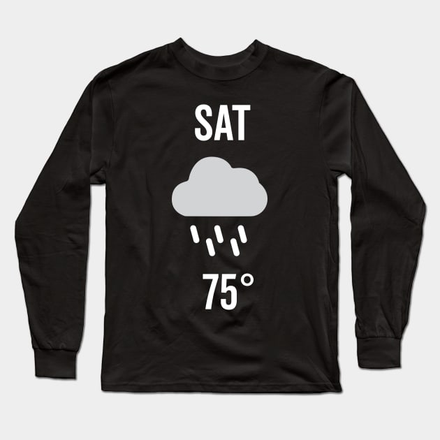 Saturday Weather Costume Long Sleeve T-Shirt by DetourShirts